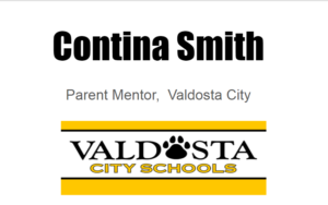Contina Smith, parent mentor
